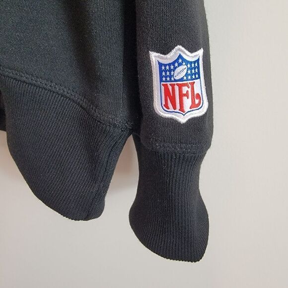 NFL Football Black Sweatshirt Pullover Size XL New with tag! NWT - Picture 3 of 7